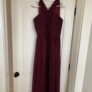 Formal/black tie chiffon long dress